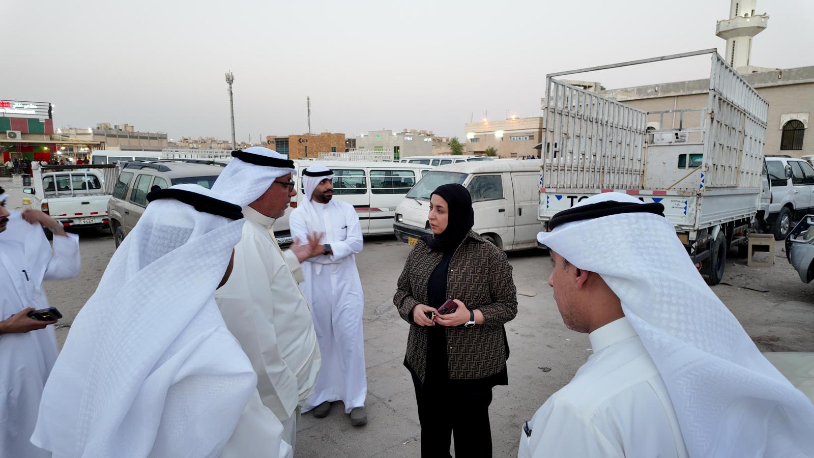 الهيئة العامة للقوى العاملة تنفذ حملة تفتيشية برئاسة المدير العام في جليب الشيوخ