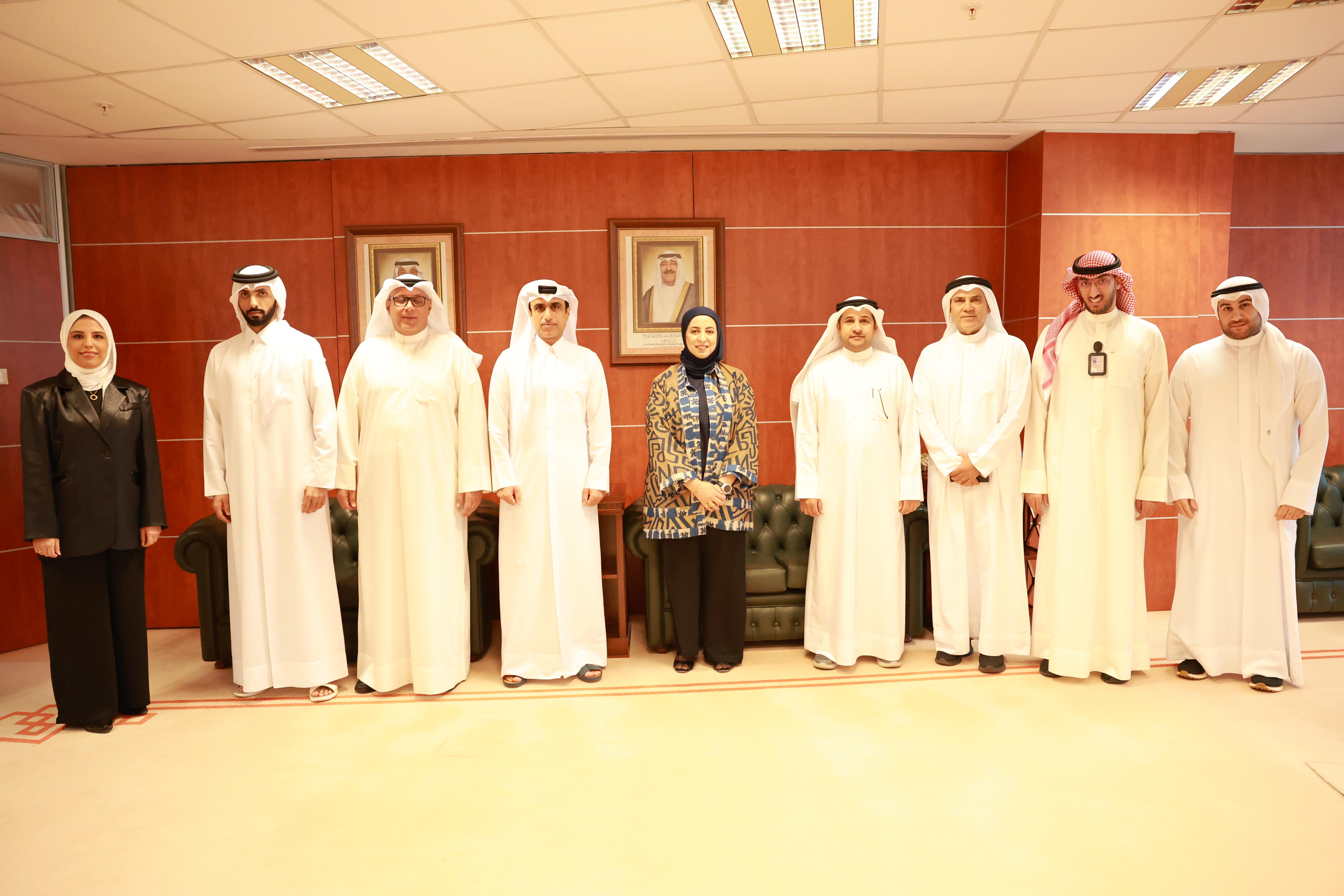 الهيئة تعقد اجتماعاًًً مع المكتب التنفيذي لمجلس وزراء العمل والشؤون الاجتماعية بدول مجلس التعاون