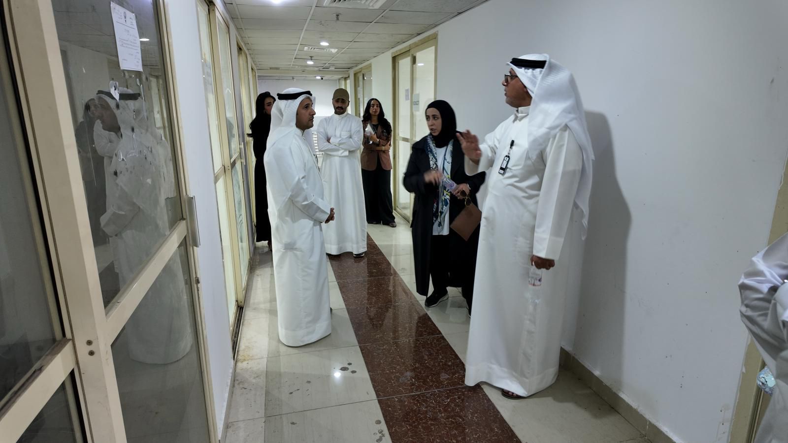 الهيئة العامة للقوى العاملة تنفذ حملة تفتيشية برئاسة المدير العام في المباركية
