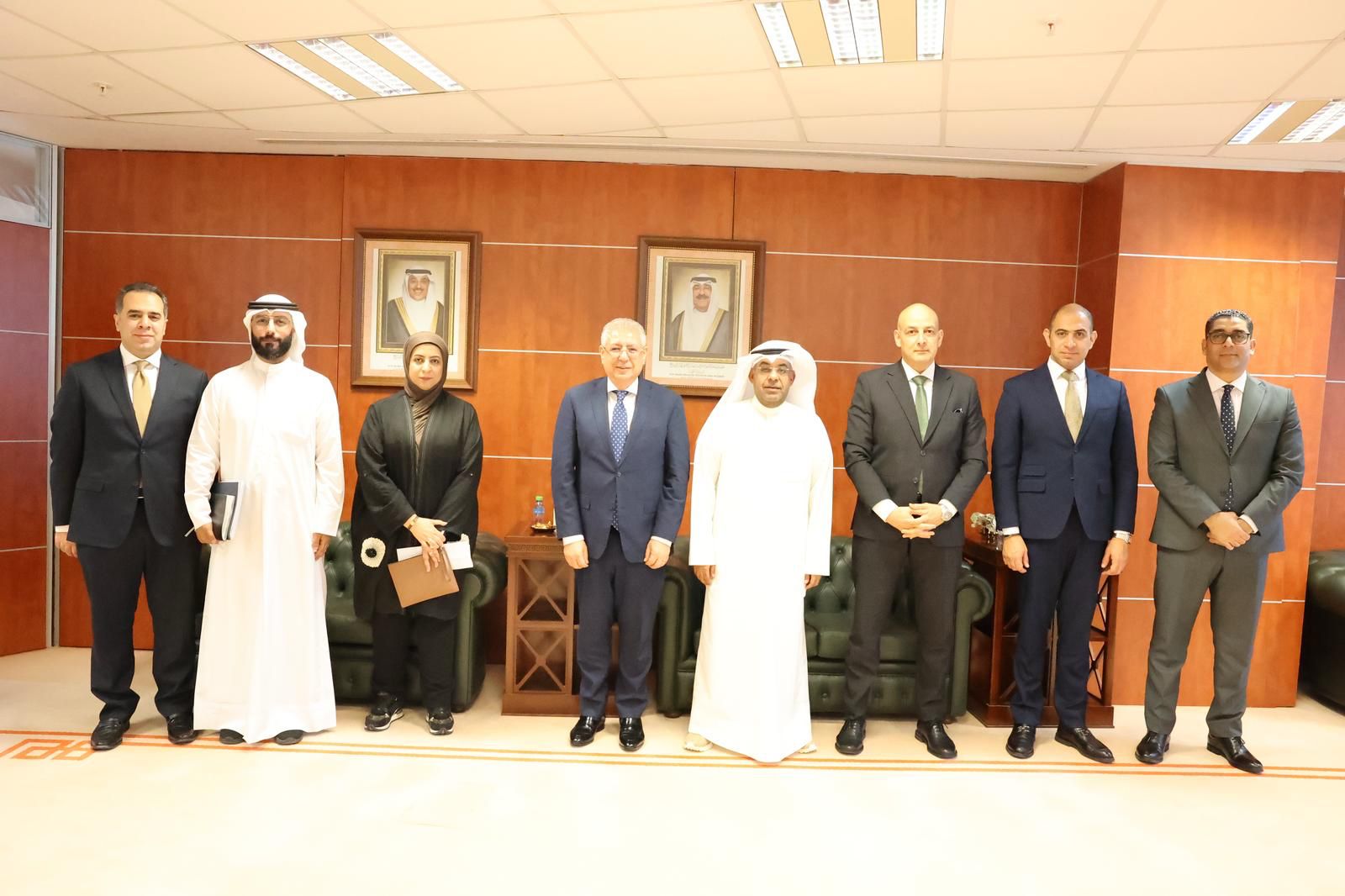 الهيئة العامة للقوى العاملة تستقبل سعادة سفير جمهورية مصر العربية